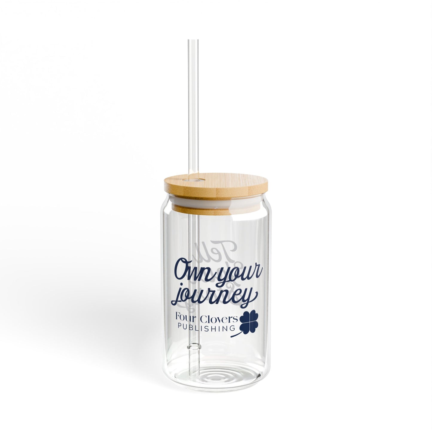 Tell your story | Own your journey Sipper Glass, 16oz