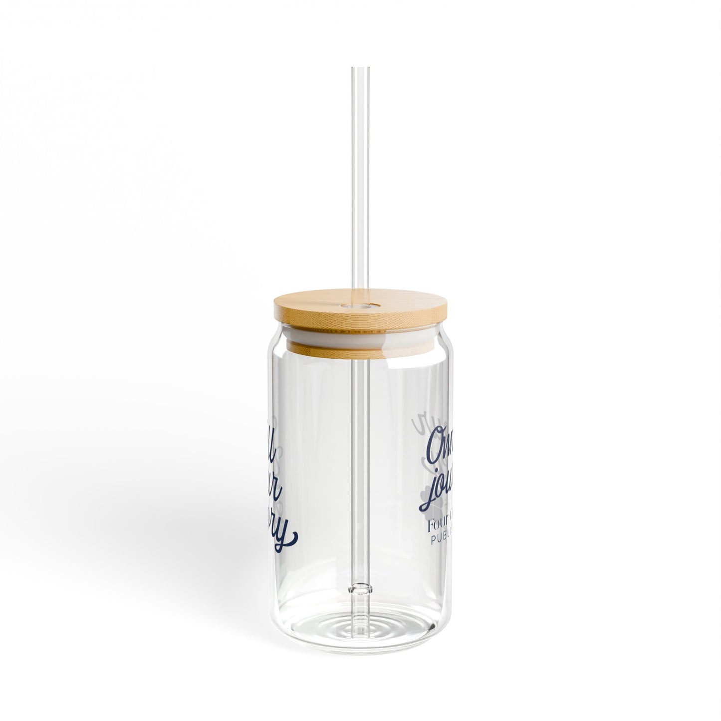 Tell your story | Own your journey Sipper Glass, 16oz