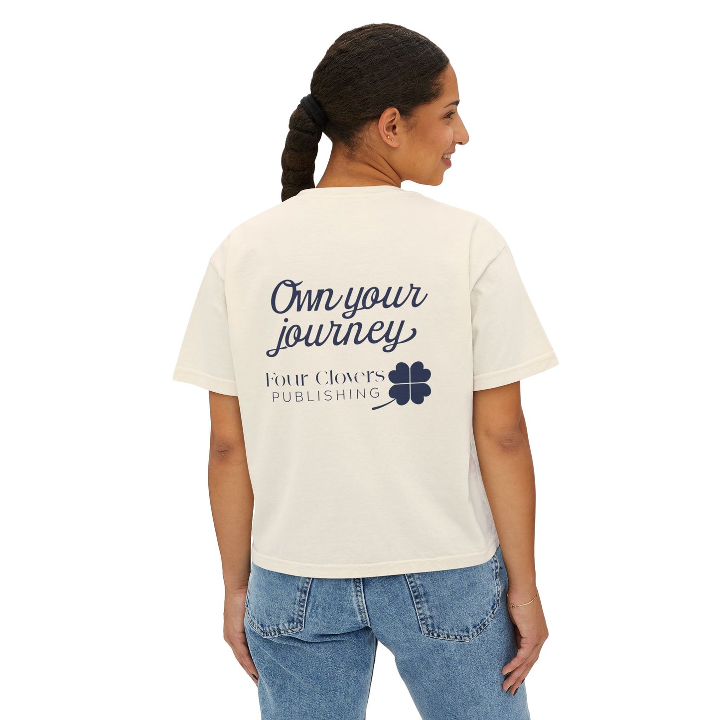 Tell Your Story | Own Your Journey Boxy Tee